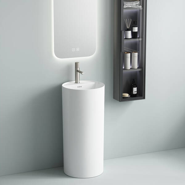 Раковина Devit Style 1408641 40х40 см отдельностоящая, белая, фото 1