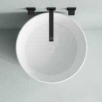 Раковина Devit Style 1408640 40х40 см отдельностоящая, белая, фото №7