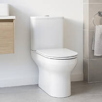 Унитаз-компакт Devit Life5810020 с крышкой soft-close безободковый, белый, фото №4