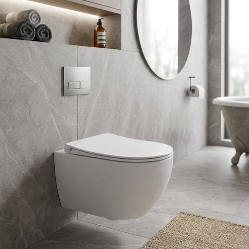 Унітаз підвісний Devit Do It 4010511 з кришкою soft-close, Vortex Flush, білий глянець, фото 1