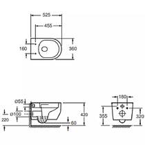 Унітаз підвісний Devit Do It 4010511 з кришкою soft-close, Vortex Flush, білий глянець, фото №5