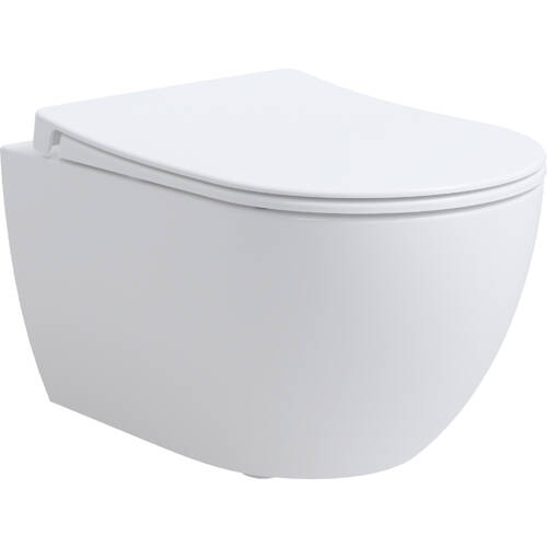 Унітаз підвісний Devit Do It 4010511 з кришкою soft-close, Vortex Flush, білий глянець, фото 2