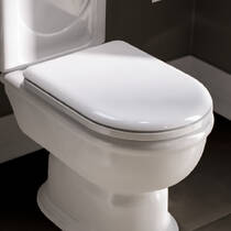 Кришка для унітаза Flaminia Fidia 07/CR Soft Close білий глянець, фото №4