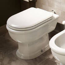 Кришка для унітаза Flaminia Fidia 07/CR Soft Close білий глянець, фото №1