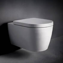 Унітаз підвісний Duravit ME by Starck 490709AAA1 DuraFlush білий глянець, фото №6