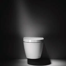 Унітаз підвісний Duravit ME by Starck 490709AAA1 DuraFlush білий глянець, фото №4