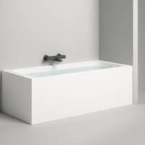 Ванна из искусственного камня WGT Water Stone Napoli 170х75 см белый глянец, фото №3