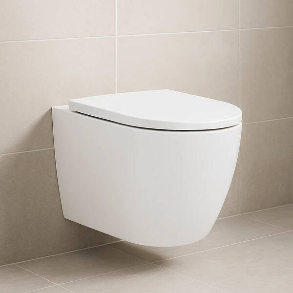 Унітаз підлоговий Geberit iCon 503.080.00.1 з кришкою SoftClose, QuickRelease, білий глянець, фото 6