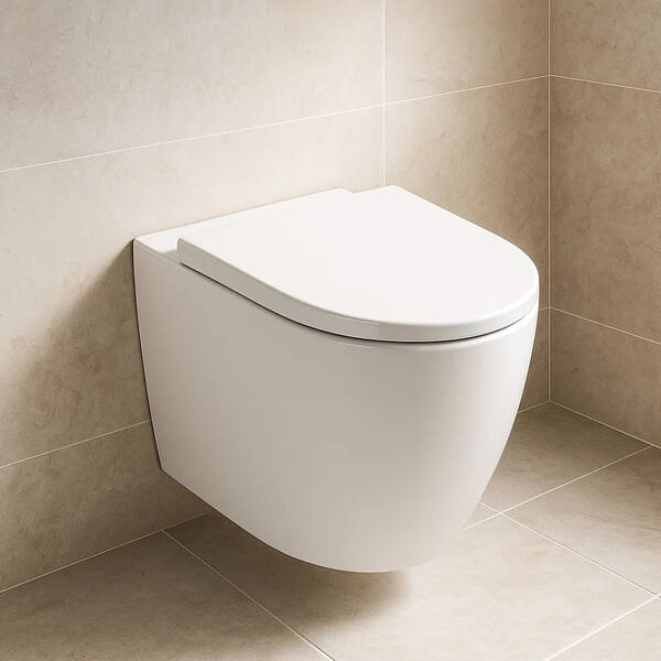 Унітаз підлоговий Geberit iCon 503.080.00.1 з кришкою SoftClose, QuickRelease, білий глянець, фото 1