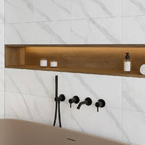 Плитка Golden Tile Avalon білий сатин AV0051 30x60 см, фото №1