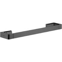 Держатель для полотенец Axor Universal Softsquare 42837340 одинарный, хром черный матовый, фото №2