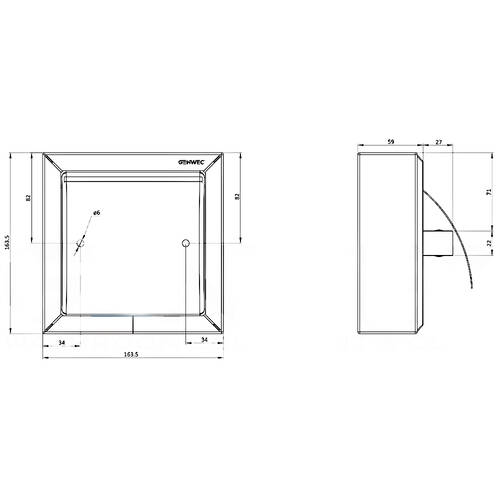 Держатель для туалетной бумаги Genwec GW03 08 04 02 с крышкой, нержавеющая сталь, фото 3