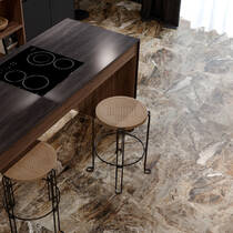 Керамограніт Ceramica Deseo Vesuvio коричневий 4F7580 60x60 см, фото №1