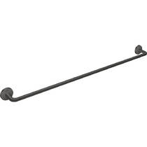 Держатель для полотенец Axor Universal Circular 42880340 одинарный, хром черный матовый, фото №2