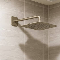 Верхний душ Axor Citterio C 28791820 с держателем, никель матовый, фото №1