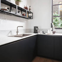 Кухонна мийка Hansgrohe S51 43315380, бетон, фото №5