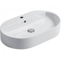 Раковина Kerasan Arredo 0285 30 65 см білий глянець, фото №2