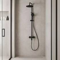 Душевая система Devit Life 5521061B, черный матовый, фото №1