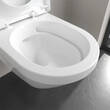 Унітаз підвісний Villeroy&Boch Architectura 5684CL01 з кришкою Soft Close та змивом Twistflush, білий глянець, фото 5