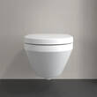 Унітаз підвісний Villeroy&Boch Architectura 5684CL01 з кришкою Soft Close та змивом Twistflush, білий глянець, фото 9