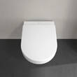 Унітаз підвісний Villeroy&Boch Architectura 5684CL01 з кришкою Soft Close та змивом Twistflush, білий глянець, фото 8