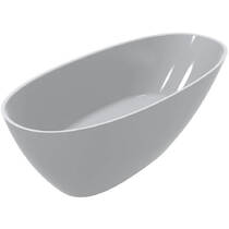 Ванна зі штучного каменю Miraggio Melbourne 1685x760 см білий глянець, фото №2