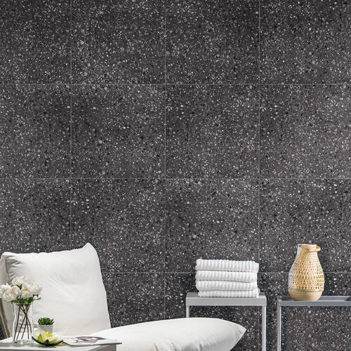 ラビット222 800×1000BLACK5枚 Керамогранит Lasselsberger Rako Porfido DAS62812 Black 59,8x59,8
