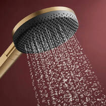 Душовий набір Hansgrohe Raindance Alive Select S 24602140 зі штангою, бронза матовий, фото №5