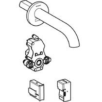 Смеситель скрытого монтажа для раковины Geberit Piave 116.262.14.1 бесконтактный электронный, черный матовый, фото №3