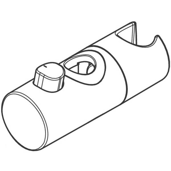 Тримач ручного душу Hansgrohe 93729670 настінний, чорний матовий, фото 2