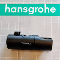 Тримач ручного душу Hansgrohe 93729670 настінний, чорний матовий, фото №3
