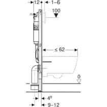 Инсталляция для унитаза Geberit Duofix 458.126.00.2, фото №4