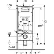 Инсталляция для унитаза Geberit Duofix 458.126.00.2, фото №3