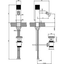 Смеситель для биде Gessi Habito Rigato 70507-031 хром, фото №3
