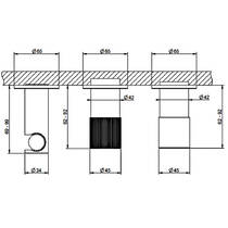 Смеситель скрытого монтажа для душа Gessi Habito Rigato 70538-031 с душевым набором, хром, фото №4