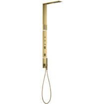 Душевая панель Axor ShowerComposition 12595990 с термостатом, золото полированный, фото №2