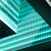 Верхний душ Gessi Sogni 57963-726 с хромотерапией, теплая бронза матовый, фото №7