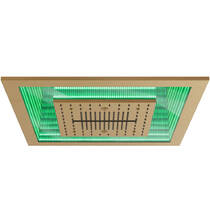 Верхний душ Gessi Sogni 57963-726 с хромотерапией, теплая бронза матовый, фото №2