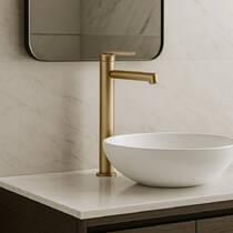 Змішувач для раковини Gessi Ingranaggio 63504-726 тепла бронза матовий, фото №1