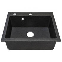 Кухонна мийка Adamant Prizma графіт, фото №2