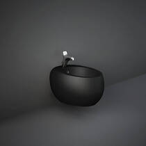 Биде подвесное Rak Ceramics Cloud CLOBD2101504A черный матовый, фото №4