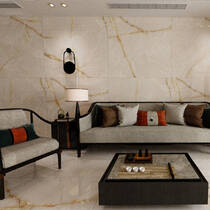 Керамограніт Almera Ceramica-2 Onyx Safron Pol 120x120 см, фото №1