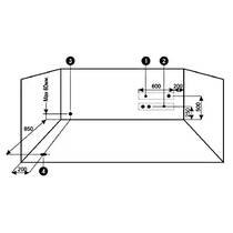 Ванна гидромассажная акриловая WGT Feeling Up Hydro&Aero 180х105 см, фото №4