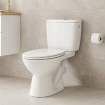Унітаз-компакт Mito Milos K681-062 903 KA010 3/6л з кришкою, білий глянець, фото №1
