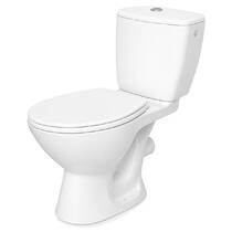 Унітаз-компакт Mito Milos K681-062 903 KA010 3/6л з кришкою, білий глянець, фото №2