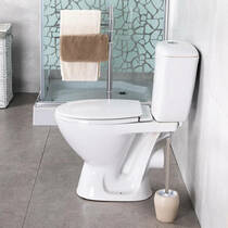 Унітаз-компакт Mito Koral 011 3/6 (CCKZ1016590001 /  K681-061) білий глянець, фото №4