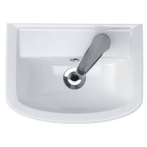 Раковина Mito Arteco K667-107 40 см отверстие для смесителя справа, белый, фото №3