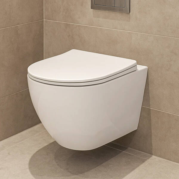 Унітаз підвісний Mito Desse SET C502 з дюропластовим сидінням soft