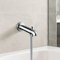 Вилив для ванни Hansgrohe 13424000 з перемикачем хром, фото №1