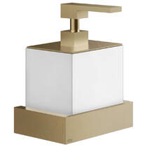 Дозатор для жидкого мыла Gessi Rettangolo 20813-726 теплый бронзовый, фото №2